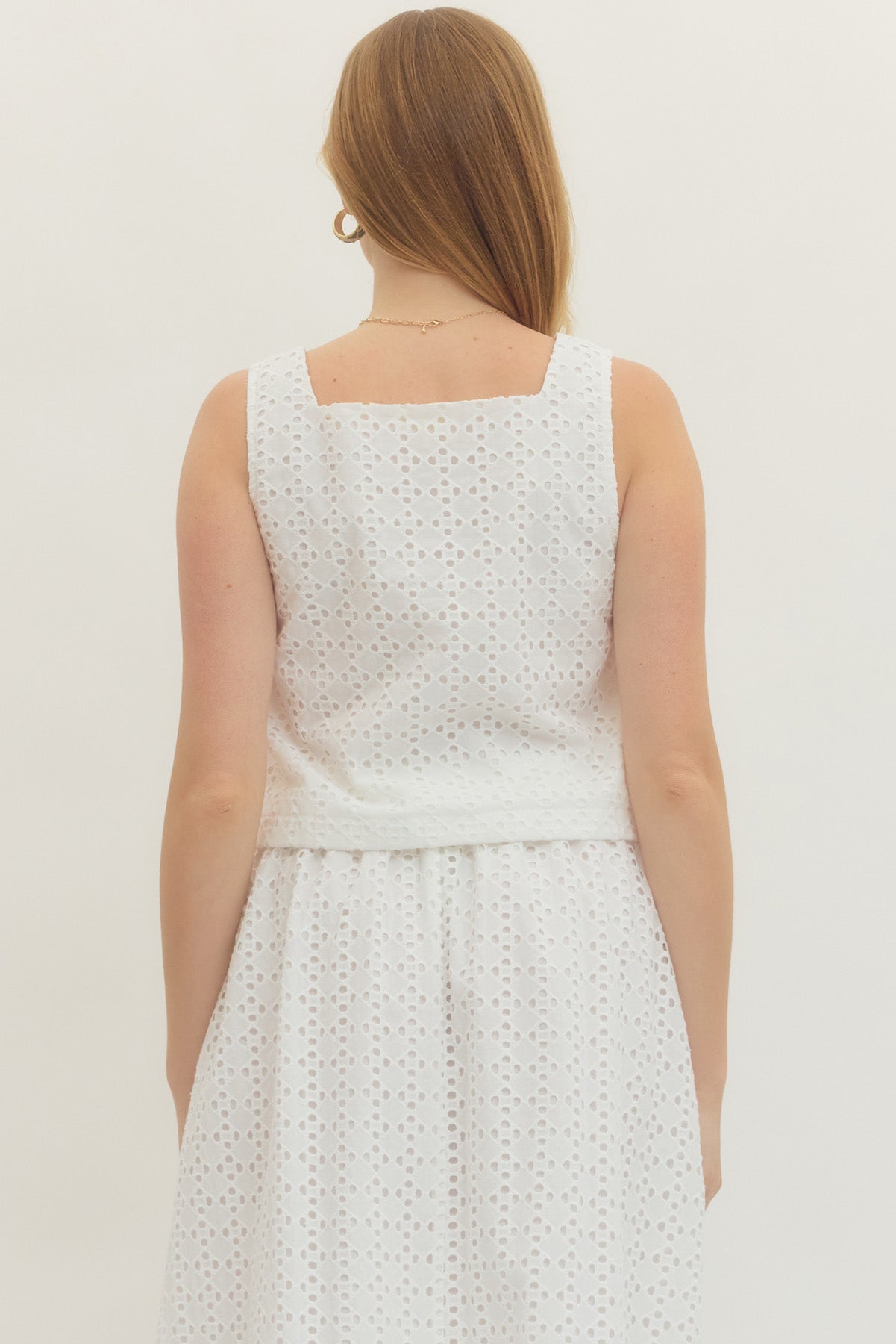 Freshly Picked Top In Off White