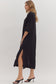 Easy Breezy Midi In Black