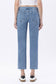 Ellie Mid Rise Regular Straight Jeans