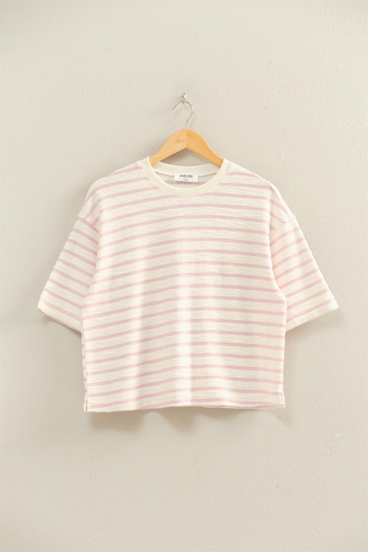 Embrace Cozy Short Set In Baby Pink