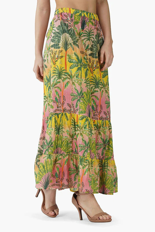 Endless Summer Printed Skirt