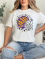 Port Saint Joe Sharks Cropped Shirt in White