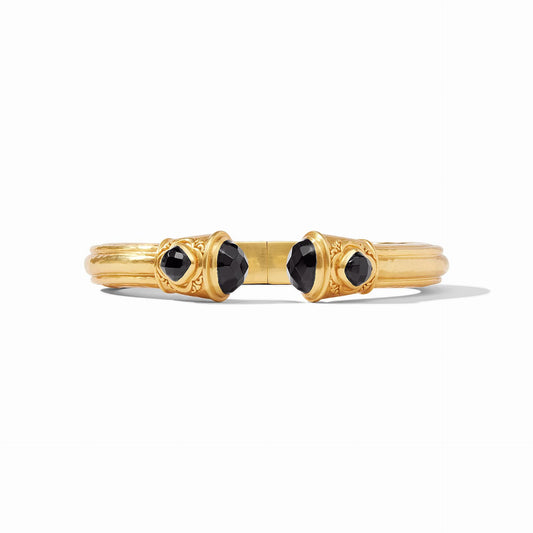 Julie Vos Astor Demi Cuff Obsidian Black