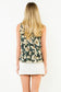 Fall Florals Tie Back Top