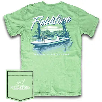 Fieldstone Youth Poling Skiff Tee