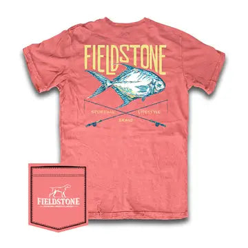 Fieldstone Youth Pompano Logo Tee
