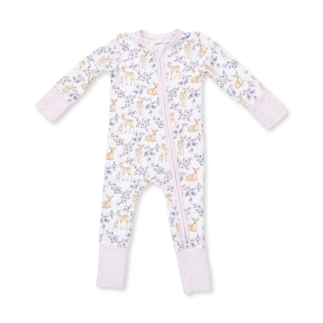 Angel Dear Floral Deer Convertible Romper