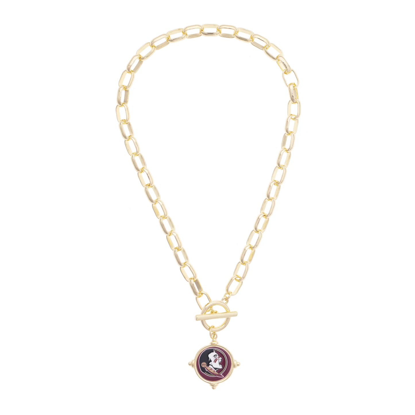 Florida State Seminoles Logo Intaglio Necklace