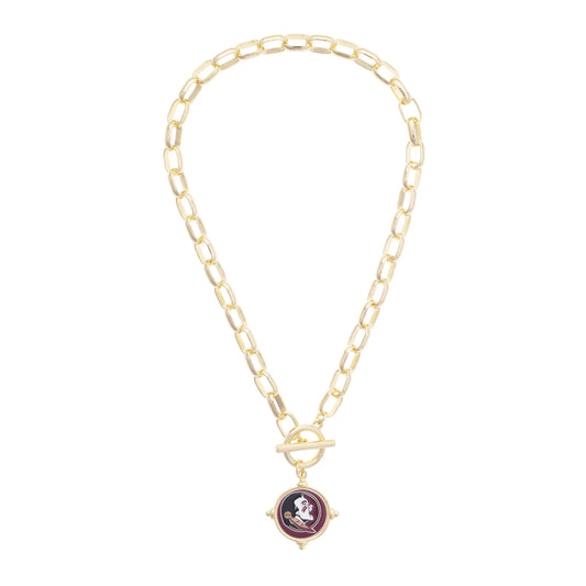 Florida State Seminoles Logo Intaglio Necklace