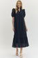 Freshly Picked Midi Dress In Navy