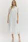Freshly Picked Midi Dress In Off White