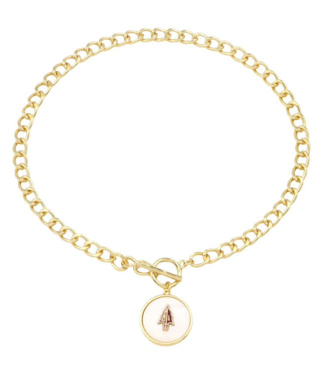 Florida State Pearl Pendant Necklace