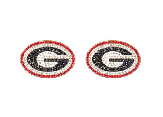 Georgia Pave Logo Studs