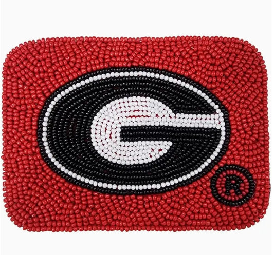 Georgia Beaded Card Holder