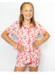 Girl's All You Need Is Love Sleep Shorts Set