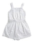 Girls Multi Embroidered Romper
