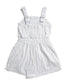Girls Multi Embroidered Romper