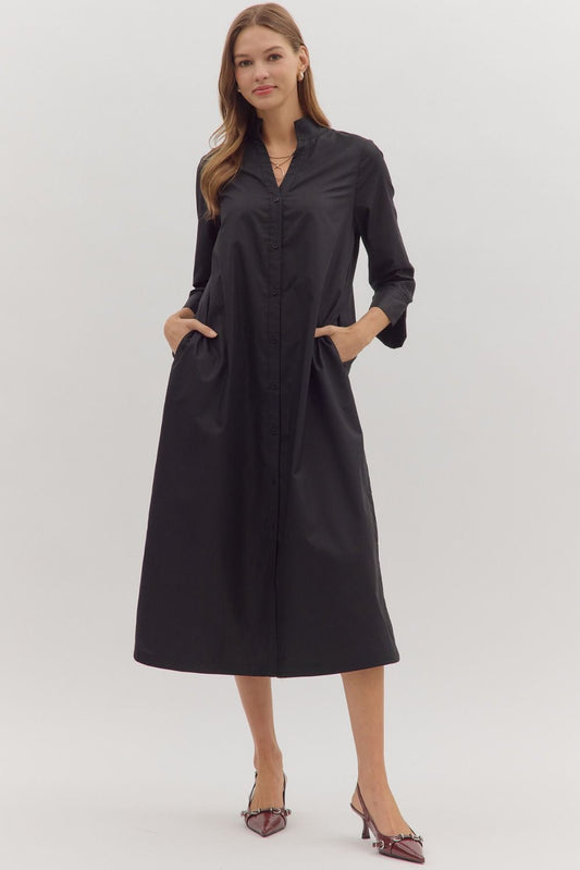 Go Getter Midi In Black