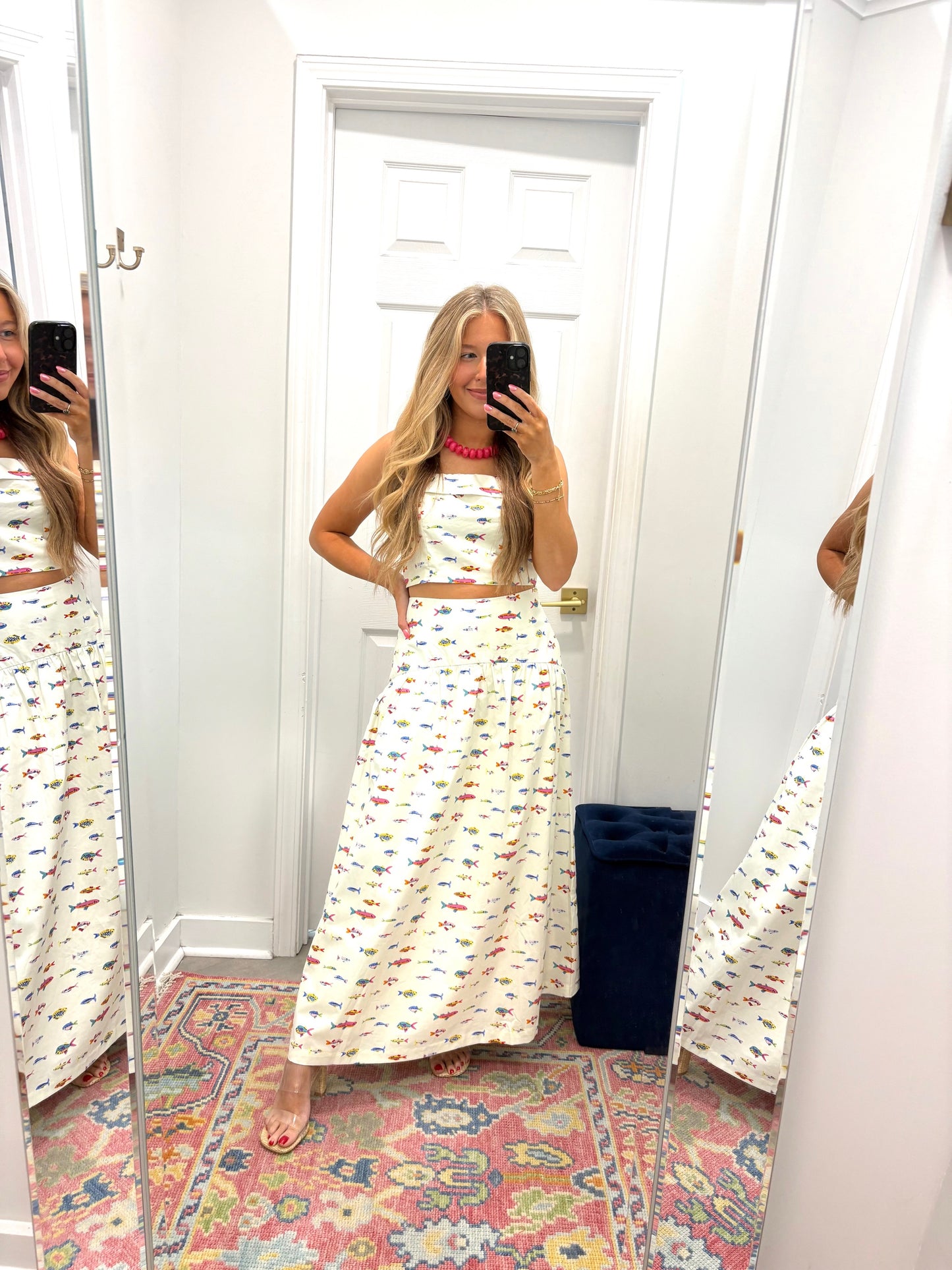 Gone Fishing Skirt Set