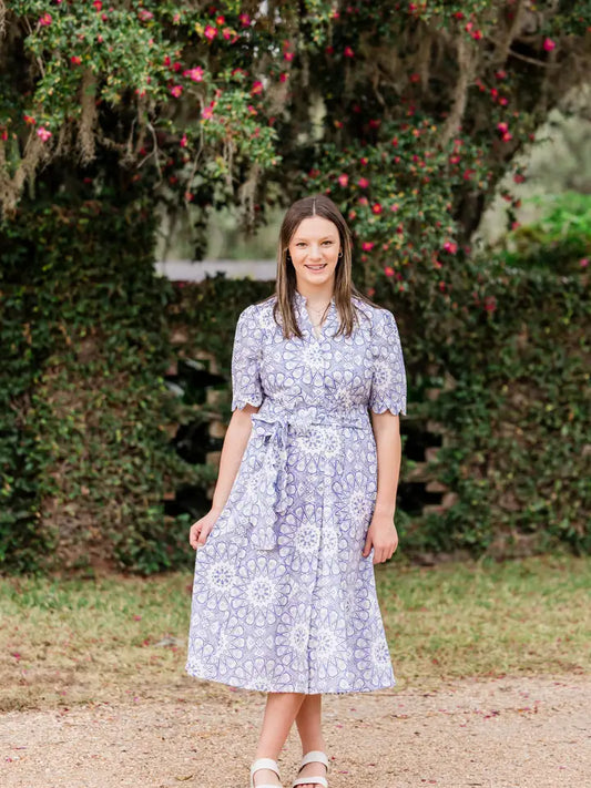 Grace Maxi Dress In Lavender Court