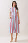 Ole Miss Red & Blue Midi Dress