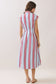 Ole Miss Red & Blue Midi Dress