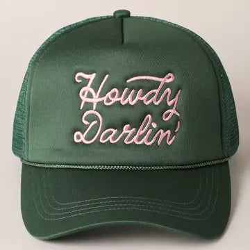 Howdy Darlin' Green Hat