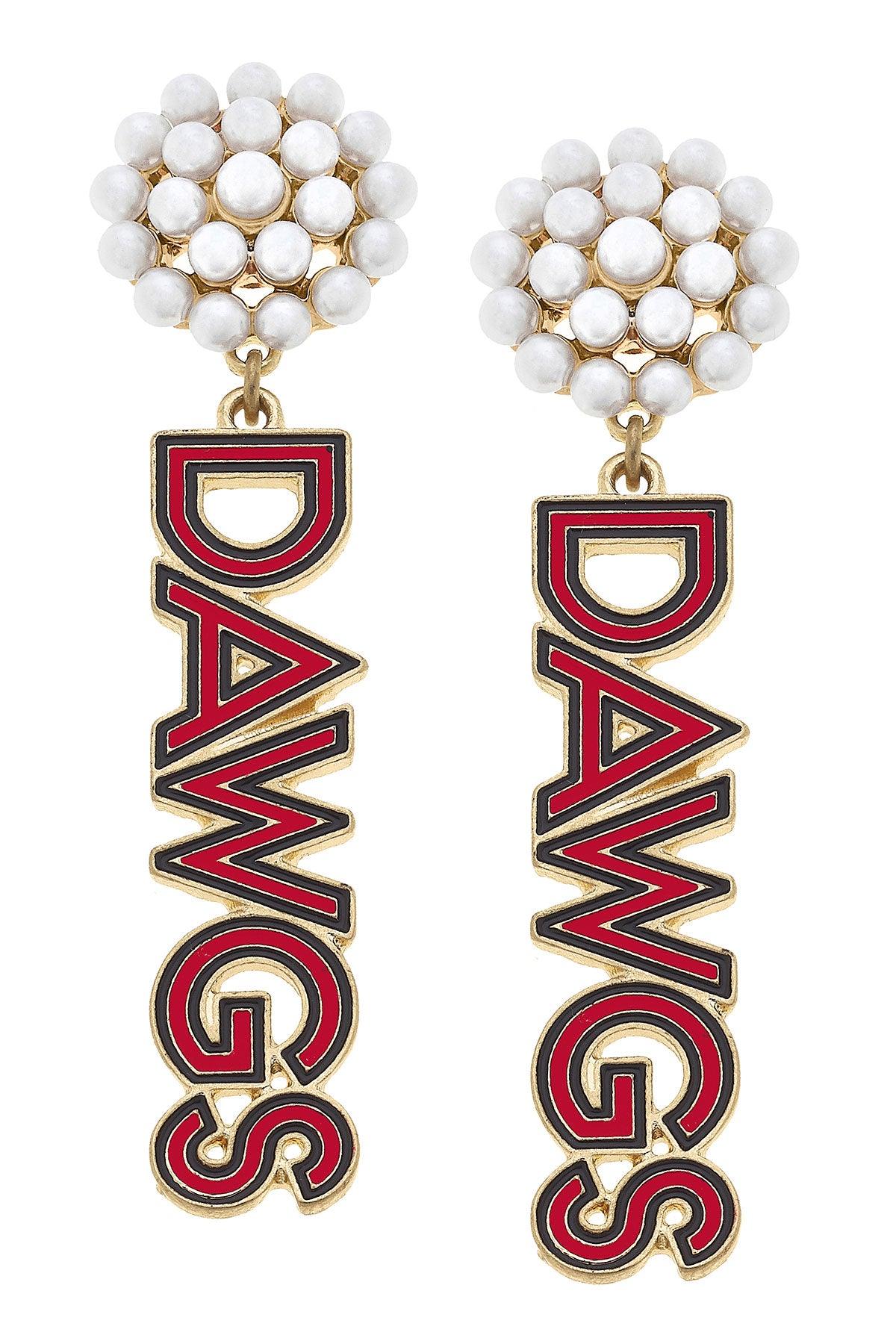 Dawgs Pearl Drop Earring