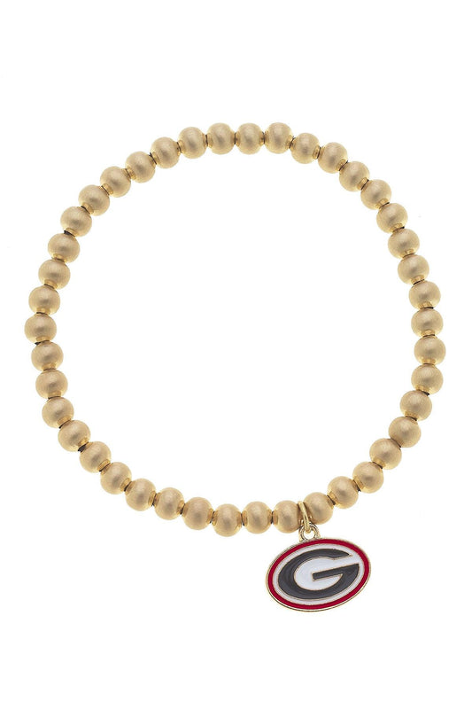 Georgia Logo Gold Bracelet