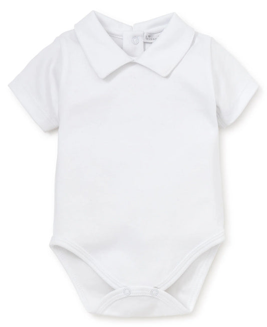 Kissy Kissy Short Sleeve Bodysuit In White
