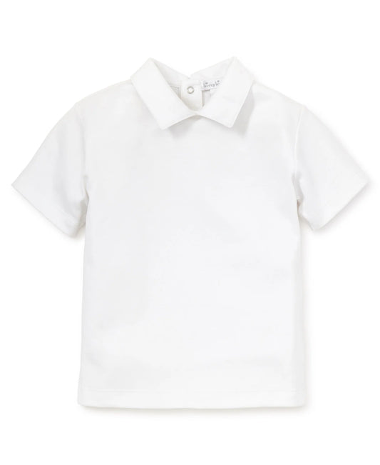 Kissy Kissy Basic White Tee 2T