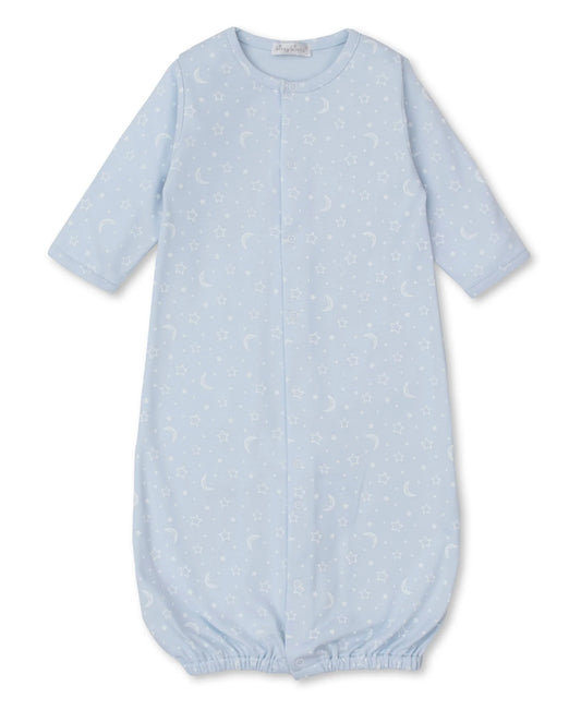Kissy Kissy Crescent Moonlight Gown In Blue