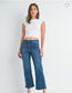 Erica Jeans Slim Wide Leg In Dark