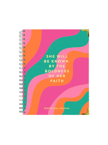 Boldness Of Her Faith Devotional Journal