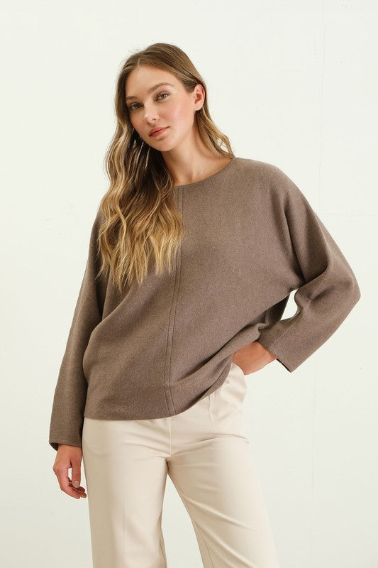 Chloe Sweater In Mocha