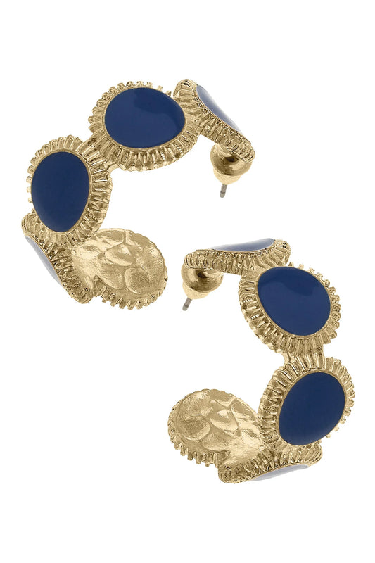 Bianca Earrings In Royal Blue