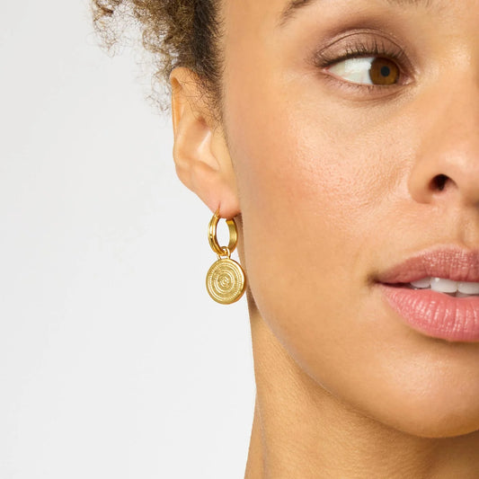 Julie Vos Madison 6 In 1 Charm Earring Tortoise Shell