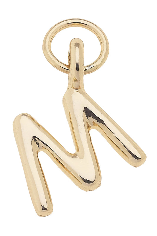 "M" Inital Charm