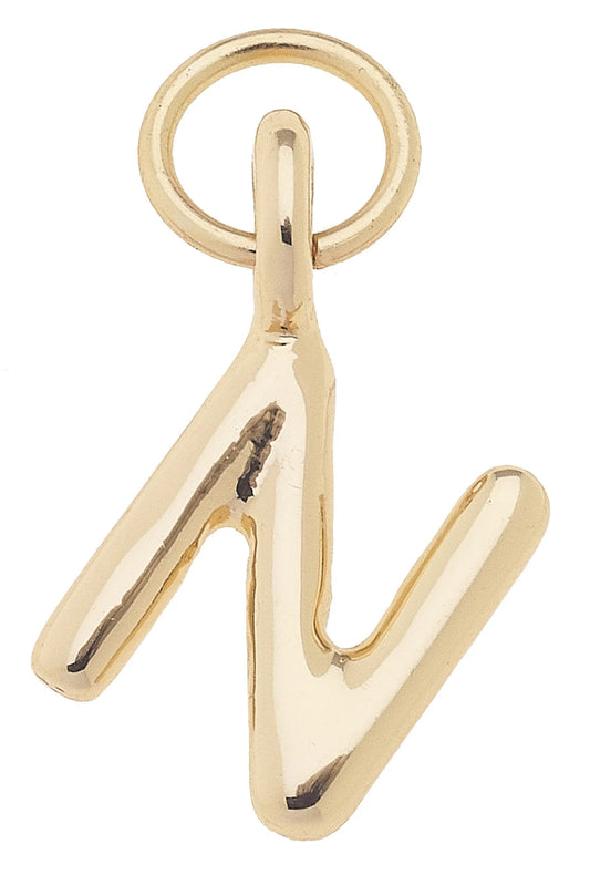 "N" Inital Charm