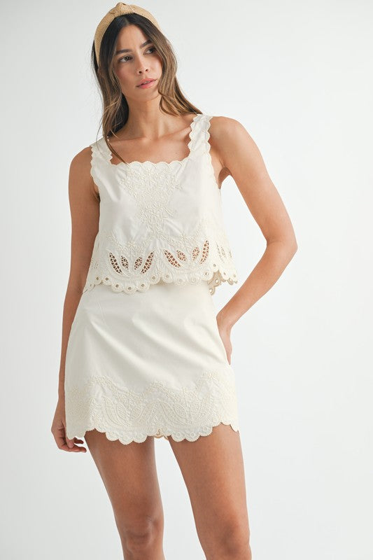 Walking On Sunshine Skirt Set