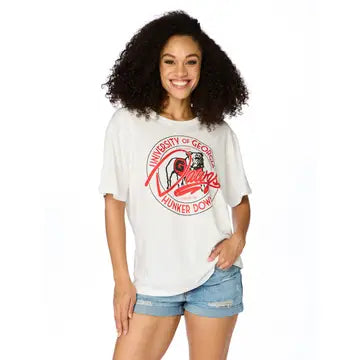 UGA Hunker Down Tee