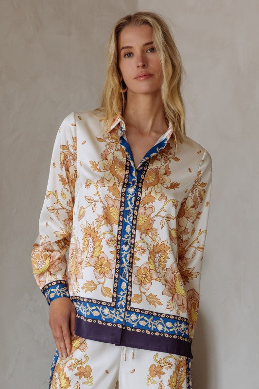 Fall Fresh Button Down Top