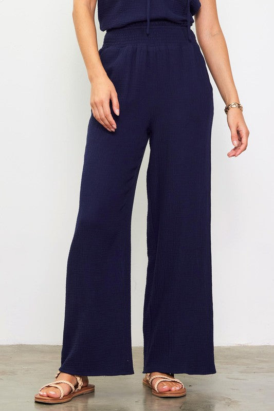 Keep It Cozy Pants In Navy