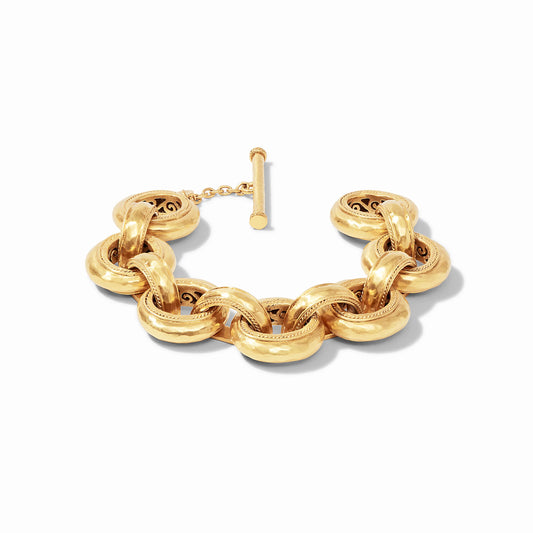 Julie Vos Cannes Demi Link Bracelet Gold