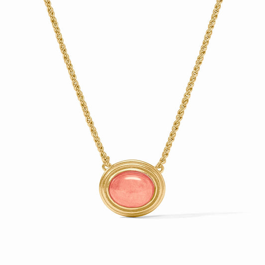 Julie Vos Portofino Solitaire Necklace