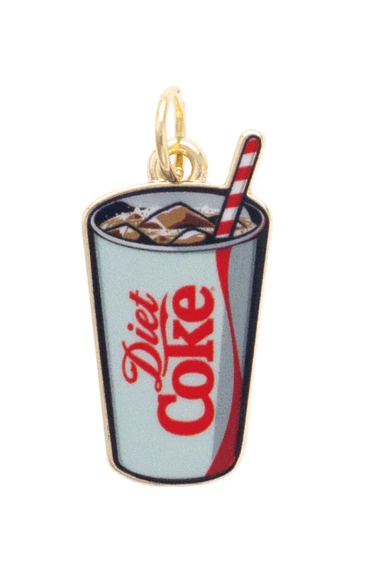 Diet Coke Fountain Drink Charm