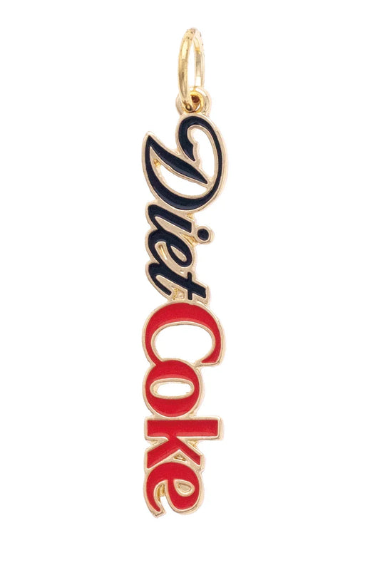 Diet Coke Logo Charm