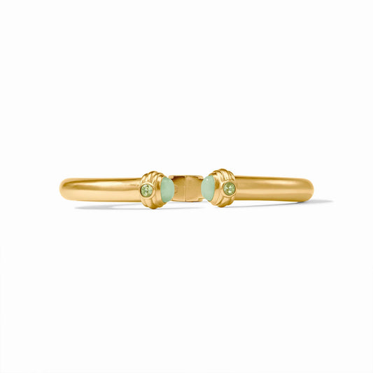 Julie Vos Portofino Demi Cuff Aqua Jade