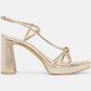 Dolce Vita Odete Gold Leather Heel