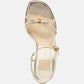 Dolce Vita Odete Gold Leather Heel